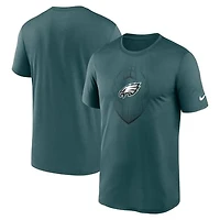 Men's  Nike  Teal Philadelphia Eagles Big & Tall Blitz Legend Icon T-Shirt