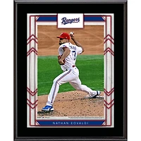 Nathan Eovaldi Texas Rangers 10.5" x 13" Sublimated Player Plaque