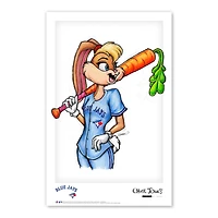 Toronto Blue Jays 11" x 17" Looney Tunes Poster Print