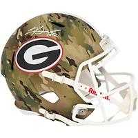 Carson Beck Georgia Bulldogs Autographed Riddell Replica Helmet