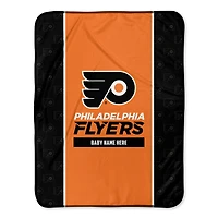 Chad & Jake Philadelphia Flyers 30" x 40" Personalized Baby Blanket