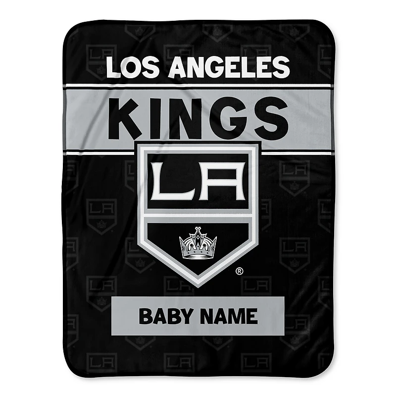 Chad & Jake Los Angeles Kings 30" x 40" Personalized Baby Blanket