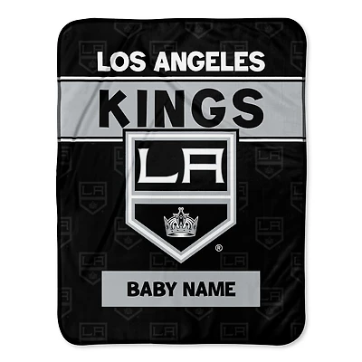 Chad & Jake Los Angeles Kings 30" x 40" Personalized Baby Blanket