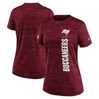 Women's Nike Red Tampa Bay Buccaneers Sideline Velocity Dri-FIT T-Shirt