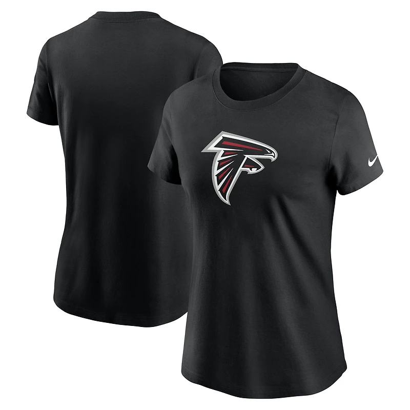 Women's Nike Black Atlanta Falcons Primary Logo T-Shirt