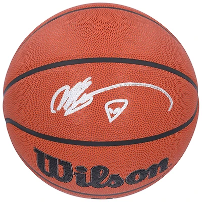 Victor Wembanyama San Antonio Spurs Autographed Wilson Indoor/Outdoor Basketball with Alien Drawing