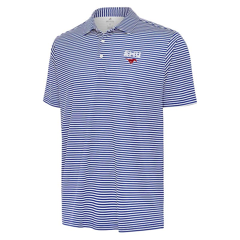 Men's Antigua Royal SMU Mustangs Skills Polo