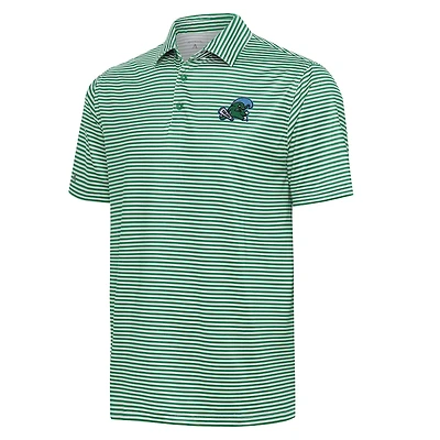 Men's Antigua Green Tulane Green Wave Skills Polo