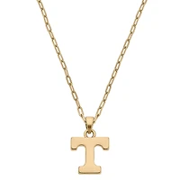 Women's CANVAS Style Tennessee Volunteers Gold Plated Pendant Necklace