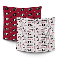 Infant Pegasus  Georgia Bulldogs 47" x 47" Home & Away Two-Piece Muslin Blanket Set
