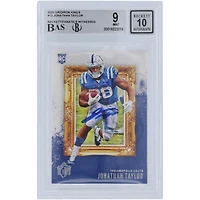 Jonathan Taylor Indianapolis Colts Autographed 2020 Panini Gridiron Kings #GK-12 Beckett Fanatics Witnessed Authenticated /10 Rookie Card
