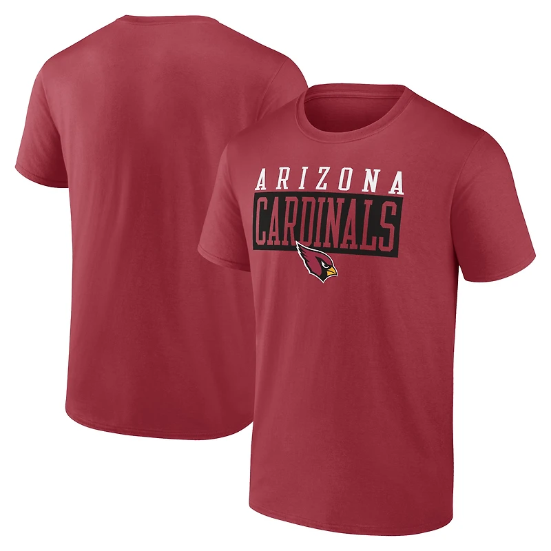 Men's Fanatics  Cardinal Arizona Cardinals Hard to Beat T-Shirt