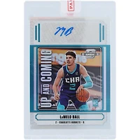 LaMelo Ball Charlotte Hornets Autographed 2020-21 Panini Contenders Optic Up and Coming Prizm #UC-LMB #36/99 Rookie Card