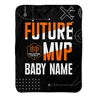 Chad & Jake Houston Dynamo FC Future MVP 30" x 40" Personalized Baby Blanket
