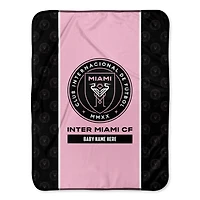 Chad & Jake Inter Miami CF Icon 30" x 40" Personalized Baby Blanket