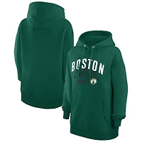 Women's G-III 4Her by Carl Banks  Kelly Green Boston Celtics Filigree Logo Pullover Hoodie