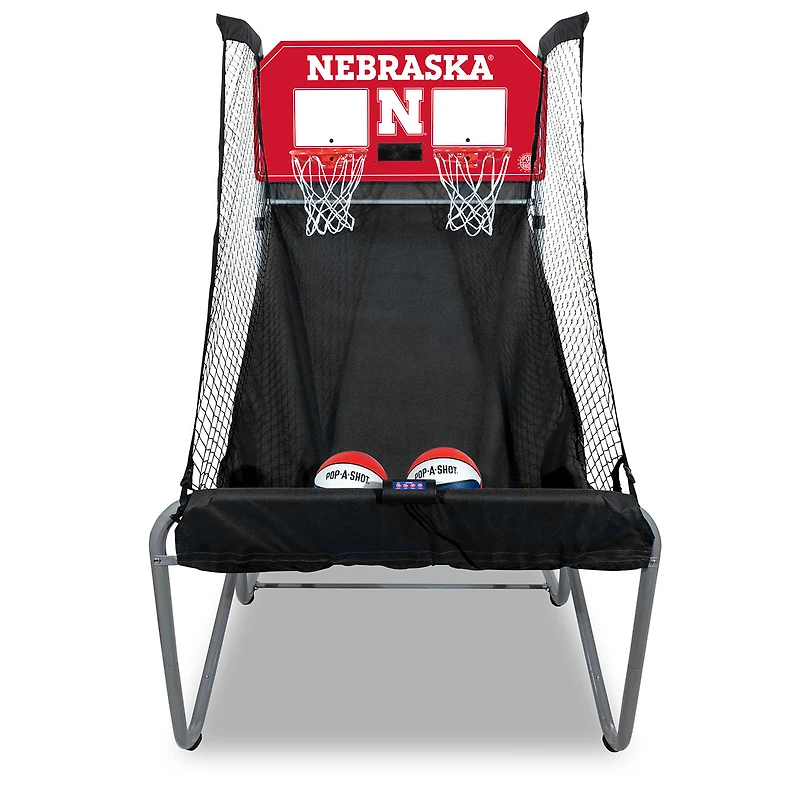 Nebraska Huskers Home Dual Shot Basketball Game