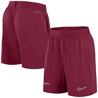 Men's Nike Garnet Florida State Seminoles 2024 Sideline Performance Shorts