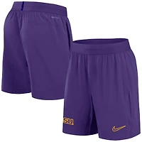Men's Nike Purple LSU Tigers 2024 Sideline Performance Shorts