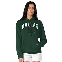 Women's G-III 4Her by Carl Banks  Kelly Green Dallas Stars Filigree Logo Pullover Hoodie