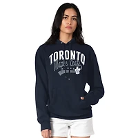 Women's G-III 4Her by Carl Banks  Navy Toronto Maple Leafs Filigree Logo Pullover Hoodie
