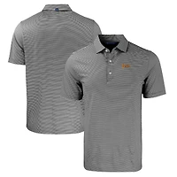 Men's Cutter & Buck  Black/White Arizona State Sun Devils Forge Eco Double Stripe Stretch Recycled Polo