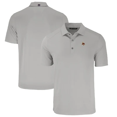 Men's Cutter & Buck Gray Texas State Bobcats Forge Eco Stretch Recycled Polo