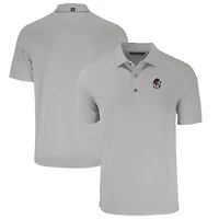 Men's Cutter & Buck Gray Georgia Bulldogs Forge Eco Stretch Recycled Polo