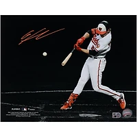 Gunnar Henderson Baltimore Orioles Autographed 11" x 14" Hitting Spotlight Photograph