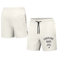 Men's NBA x Staple Cream Portland Trail Blazers Heavyweight Fleece Shorts