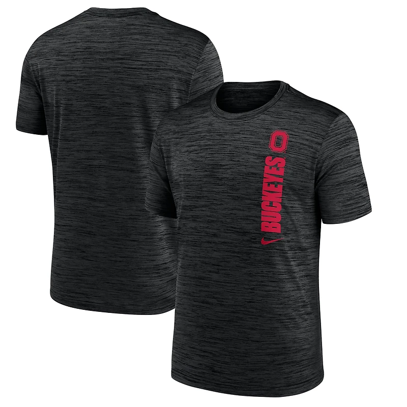 Men's Nike Black Ohio State Buckeyes 2024 Sideline Velocity Dri-FIT T-Shirt