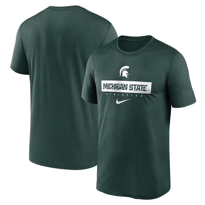 Men's Nike Green Michigan State Spartans 2024 Sideline Legend Dri-FIT T-Shirt