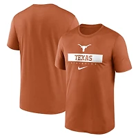 Men's Nike Texas Orange Texas Longhorns 2024 Sideline Legend Dri-FIT T-Shirt