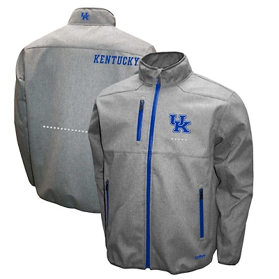 Men's Franchise Club Gray Kentucky Wildcats X-Tech Full-Zip Jacket