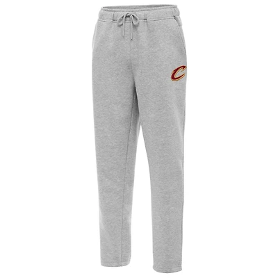 Men's Antigua  Heather Gray Cleveland Cavaliers Victory Sweatpants