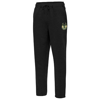 Men's Antigua  Black Milwaukee Bucks Victory Sweatpants