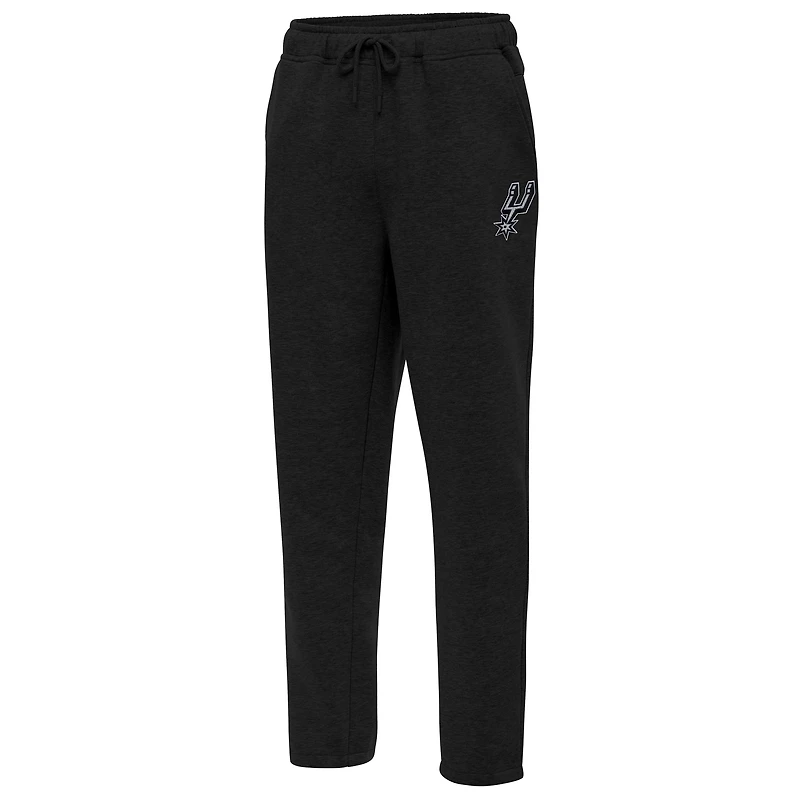 Men's Antigua  Black San Antonio Spurs Victory Sweatpants