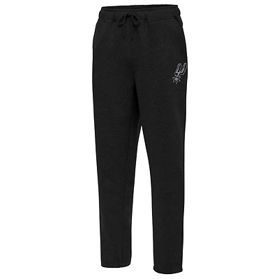 Men's Antigua  Black San Antonio Spurs Victory Sweatpants