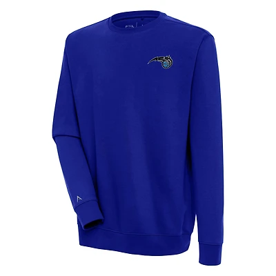 Men's Antigua  Blue Orlando Magic Victory Pullover Sweatshirt