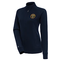 Women's Antigua  Navy Denver Nuggets Victory Full-Zip Jacket