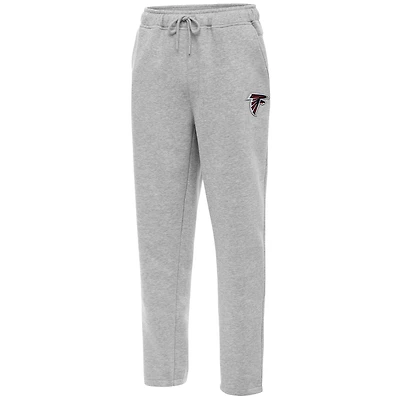 Men's Antigua  Heather Gray Atlanta Falcons Victory Sweatpants