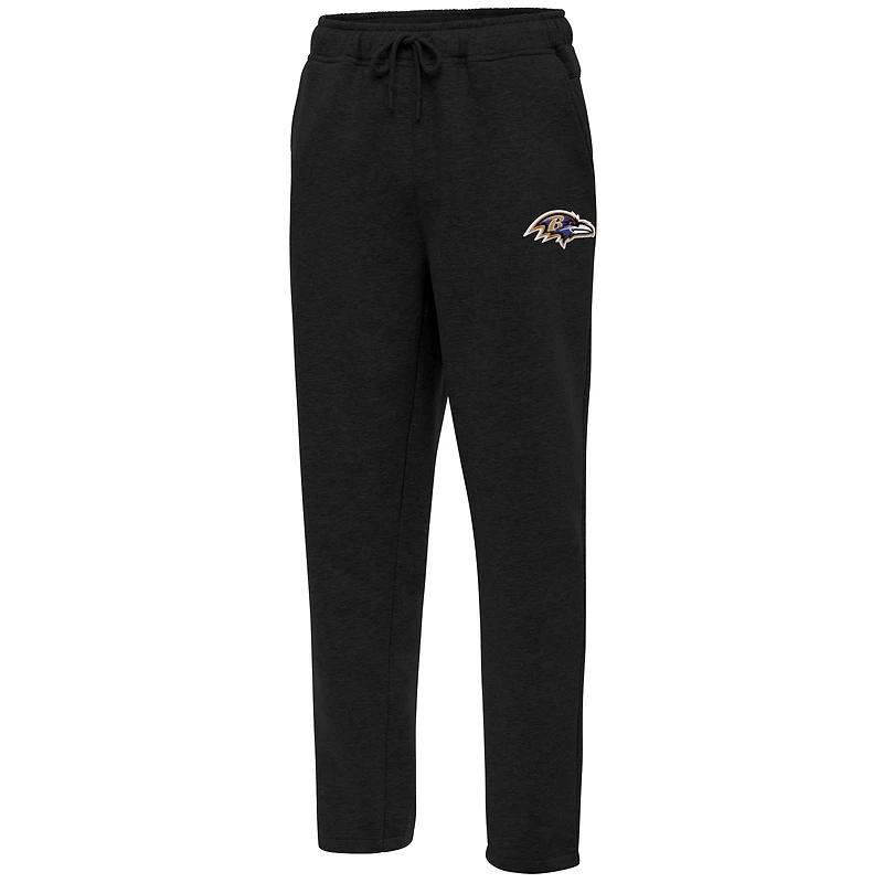 Men's Antigua Black Baltimore Ravens Victory Sweatpants