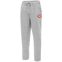 Men's Antigua Heather Gray Chicago Bears Victory Sweatpants