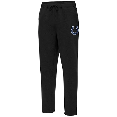 Men's Antigua Black Indianapolis Colts Victory Sweatpants