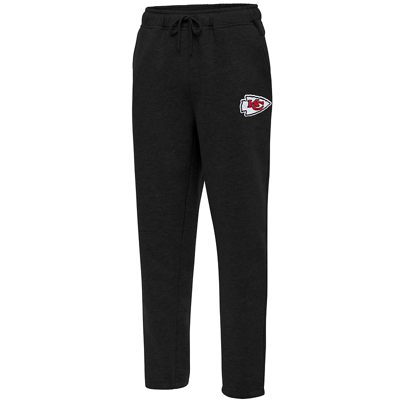 Men's Antigua Black Kansas City Chiefs Victory Sweatpants