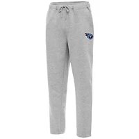 Men's Antigua Heather Gray Tennessee Titans Victory Sweatpants