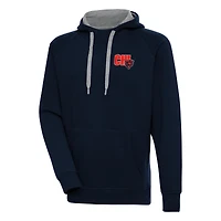 Men's Antigua  Navy Chicago Bears Victory Pullover Hoodie