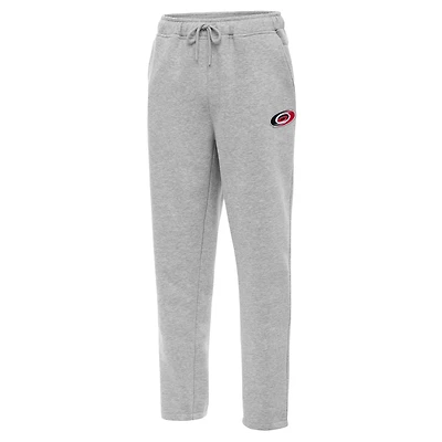 Men's Antigua  Heather Gray Carolina Hurricanes Victory Sweatpants