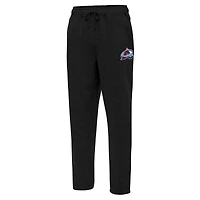Men's Antigua  Black Colorado Avalanche Victory Sweatpants