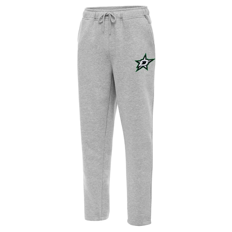 Men's Antigua Heather Gray Dallas Stars Victory Sweatpants